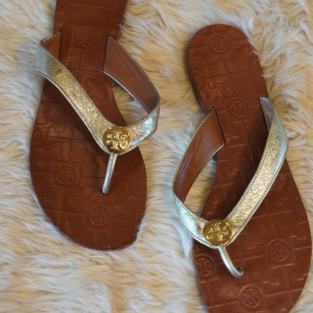 Tory Burch Leather Sandals Size 9